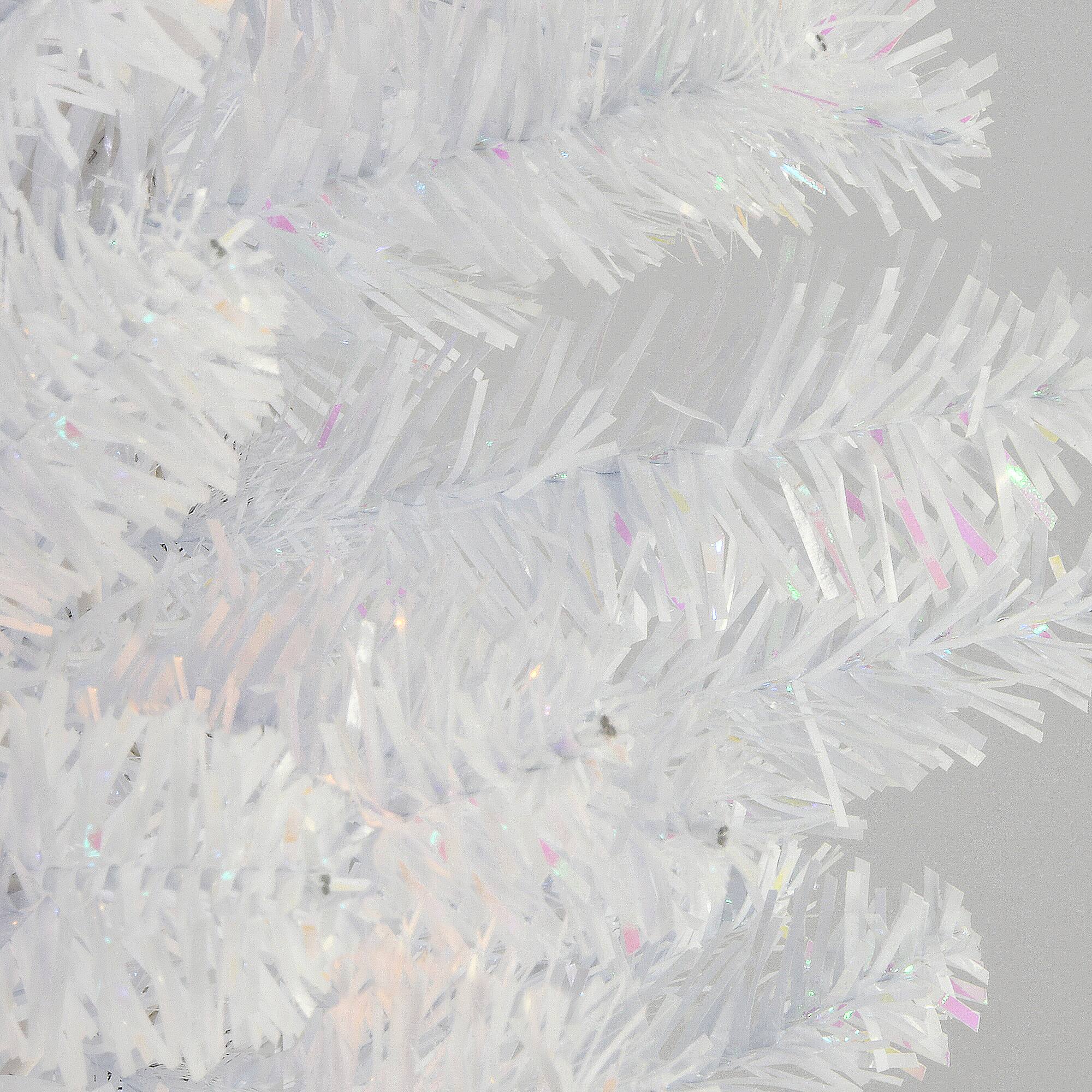 7ft. Unlit Tinsel Artificial Christmas Tree